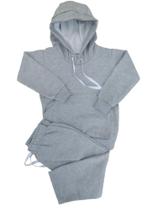 Conjunto Moletom Infantil Masculino Feminino Unissex Blusa com Capuz e Bolso Canguru 1 a 8 anos