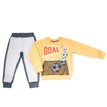 Conjunto Moletom Infantil Masculino Futebol Manga Longa Have Fun 25377