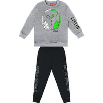 Conjunto Moletom Infantil Masculino Kyly 208075