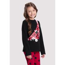 Conjunto Moletom Infantil Menina Alakazoo 4 ao 10 Ref. 19122