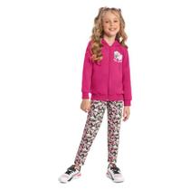 Conjunto Moletom Infantil Menina Bee Loop Ref. 14663