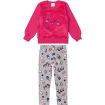 Conjunto Moletom Infantil Menina Malwee Kids Ref. 78287