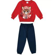 Conjunto Moletom Infantil Menina Malwee Ref. 91402