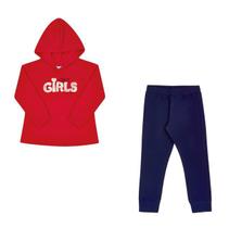 Conjunto Moletom Infantil Menina Pulla Bulla Ref. 45326