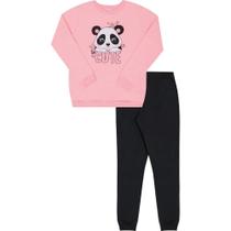 Conjunto Moletom Infantil Menina Pulla Bulla Ref. 47121