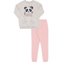 Conjunto Moletom Infantil Menina Pulla Bulla Ref. 47121