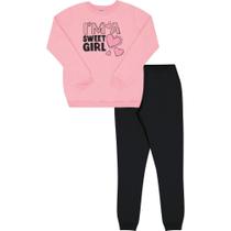 Conjunto Moletom Infantil Menina Pulla Bulla Ref. 47123