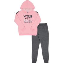 Conjunto Moletom Infantil Menina Pulla Bulla Ref. 47431