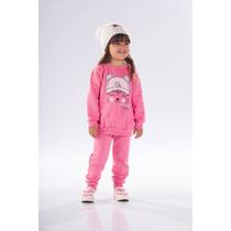 Conjunto Moletom Infantil Menina Pulla Bulla Ref. 49618