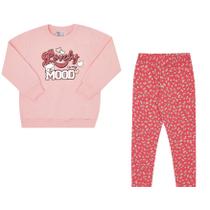 Conjunto Moletom Infantil Menina Pulla Bulla Ref. 49619