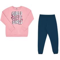 Conjunto Moletom Infantil Menina Pulla Bulla Ref. 49723