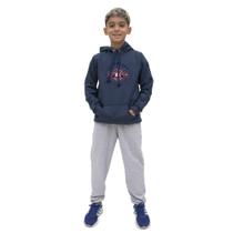 Conjunto Moletom Infantil Menino Abrigo Com Capuz e Calça Flanelada Algodão Poliester Conjunto Moletom Infantil Menino Abrigo Com Capuz e Calça Flanelada Algodão Poliester