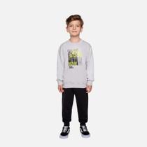 Conjunto Moletom Infantil Menino Have Fun 29458 Cinza Claro Conjunto Moletom Infantil Menino Have Fun 29458 Cinza Claro