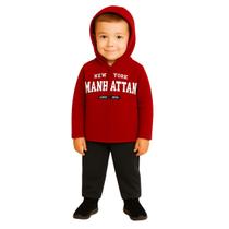 Conjunto Moletom Infantil Menino Jaqueta E Calça Jogger Brandili