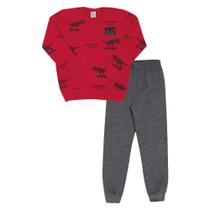 Conjunto Moletom Infantil Menino Pulla Bulla Ref. 47471 Conjunto Moletom Infantil Menino Pulla Bulla Ref. 47471