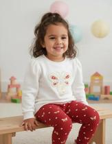 Conjunto Moletom Infantil Milon Menina 2001495 Tamanho:8Cor:Vermelho Conjunto Moletom Infantil Milon Menina 2001495 Tamanho:8Cor:Vermelho
