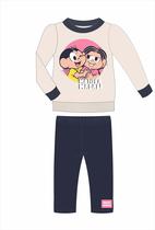 Conjunto Moletom Infantil Monica e Magali Bau Gys 6661 Conjunto Moletom Infantil Monica e Magali Bau Gys 6661