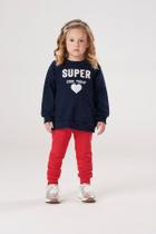 Conjunto Moletom Infantil Pulla Bulla Ref. 42241