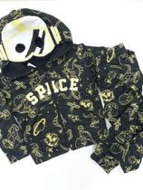 Conjunto moletom infantil Space