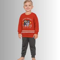 Conjunto Moletom Infantil Tennis Rei Rex Conjunto Moletom Infantil Tennis Rei Rex
