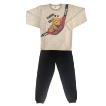 Conjunto Moletom Infantil Urso Conjunto Moletom Infantil Urso