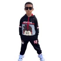 Conjunto Moletom Infatil Menino Personagens Roblox
