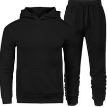 Conjunto Moletom Inverno Calça E Blusa Capuz Top Compre Já
