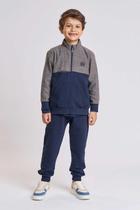Conjunto Moletom Jaqueta ziper calca moletom flanelada - Conjunto Moletom Jaqueta ziper calca moletom flanelada -