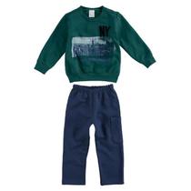 Conjunto Moletom Malwee Kids New York Ref. 37948 Conjunto Moletom Malwee Kids New York Ref. 37948