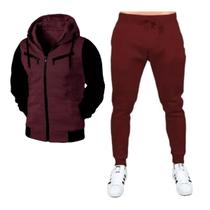 Conjunto Moletom Masculino C/capuz E Ziper Premium Conjunto Moletom Masculino C/capuz E Ziper Premium
