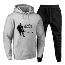 Conjunto Moletom Masculino Canguru Capuz Macio e Confortavel