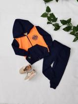 Conjunto Moletom Masculino, Com Capuz Infantil