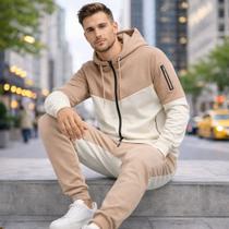 Conjunto Moletom Masculino Importado Inverno Frio Treino Academia Fitness Casual Esportivo Conforto Conjunto Moletom Masculino Importado Inverno Frio Treino Academia Fitness Casual Esportivo Conforto