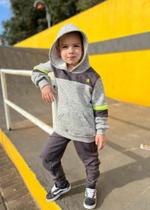 Conjunto moletom masculino infantil