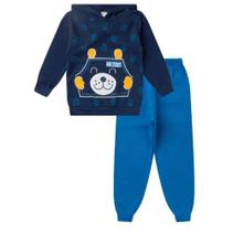 Conjunto Moletom Masculino Infantil de Cachorrinho