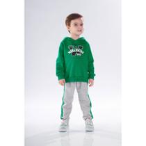 Conjunto Moletom Masculino Infantil Pulla Bulla Ref. 49674