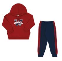 Conjunto Moletom Masculino Infantil Pulla Bulla Ref. 49674