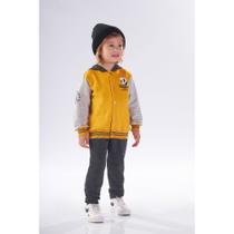 Conjunto Moletom Masculino Infantil Pulla Bulla Ref. 49675 Conjunto Moletom Masculino Infantil Pulla Bulla Ref. 49675