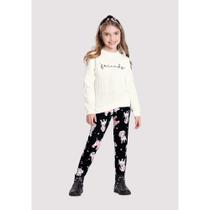 Conjunto Moletom Matelasse Infantil Alakazoo Ref. 66126