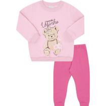 Conjunto Moletom Menina Bebê Pulla Bulla Ref. 50115