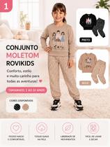 Conjunto Moletom Menina Infantil - ROVIKIDS
