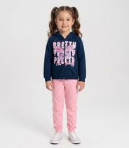 Conjunto Moletom Menina Jaqueta E Calça Select Azul Conjunto Moletom Menina Jaqueta E Calça Select Azul