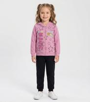 Conjunto Moletom Menina Jaqueta E Calça Select Roxo Conjunto Moletom Menina Jaqueta E Calça Select Roxo