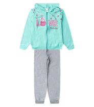 Conjunto Moletom Menina Jaqueta E Calça Select Verde