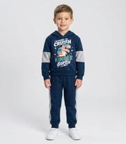 Conjunto Moletom Menino Blusão E Calça Select Azul Conjunto Moletom Menino Blusão E Calça Select Azul