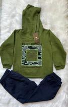 Conjunto moletom menino inverno,de 1 a 8 anos.