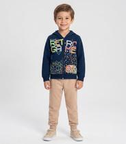 Conjunto Moletom Menino Jaqueta E Calça Select Azul