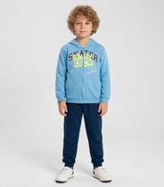 Conjunto Moletom Menino Jaqueta E Calça Select Azul Conjunto Moletom Menino Jaqueta E Calça Select Azul