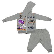 Conjunto Moletom Mescla Estampa Space - Big Bless