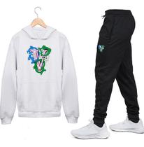 Conjunto Moletom Moda Skatista Streetwear Lançamento Conjunto Moletom Moda Skatista Streetwear Lançamento